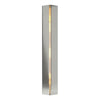 Hubbardton Forge Sterling Ivory Art Glass (Cc) Gallery Small Sconce