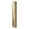 Hubbardton Forge Modern Brass Ivory Art Glass (Cc) Gallery Small Sconce