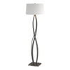 Hubbardton Forge Natural Iron Natural Anna Shade (Sf) Almost Infinity Floor Lamp