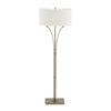 Hubbardton Forge Soft Gold Natural Anna Shade (Sf) Contemporary Formae Floor Lamp