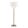 Hubbardton Forge Soft Gold Flax Shade (Se) Contemporary Formae Floor Lamp