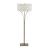 Hubbardton Forge Soft Gold Light Grey Shade (Sj) Contemporary Formae Floor Lamp