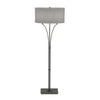 Hubbardton Forge Natural Iron Medium Grey Shade (Sl) Contemporary Formae Floor Lamp