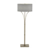 Hubbardton Forge Soft Gold Medium Grey Shade (Sl) Contemporary Formae Floor Lamp