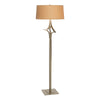 Hubbardton Forge Soft Gold Doeskin Suede Shade (Sb) Antasia Floor Lamp