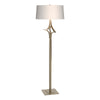 Hubbardton Forge Soft Gold Flax Shade (Se) Antasia Floor Lamp