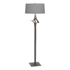 Hubbardton Forge Natural Iron Medium Grey Shade (Sl) Antasia Floor Lamp