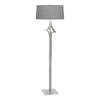 Hubbardton Forge Vintage Platinum Medium Grey Shade (Sl) Antasia Floor Lamp