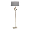 Hubbardton Forge Soft Gold Medium Grey Shade (Sl) Antasia Floor Lamp