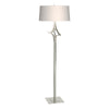 Hubbardton Forge Sterling Flax Shade (Se) Antasia Floor Lamp