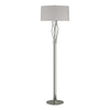 Hubbardton Forge Sterling Flax Shade (Se) Brindille Floor Lamp