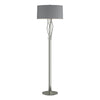 Hubbardton Forge Sterling Medium Grey Shade (Sl) Brindille Floor Lamp