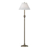 Hubbardton Forge Soft Gold Natural Anna Shade (Sf) Twist Basket Floor Lamp