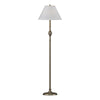 Hubbardton Forge Soft Gold Light Grey Shade (Sj) Twist Basket Floor Lamp