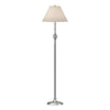 Hubbardton Forge Sterling Natural Linen Shade (Sa) Twist Basket Floor Lamp