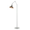 Hubbardton Forge Vintage Platinum Bronze Henry Floor Lamp