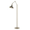 Hubbardton Forge Soft Gold Natural Iron Henry Floor Lamp