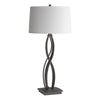 Hubbardton Forge Natural Iron Natural Anna Shade (Sf) Almost Infinity Table Lamp