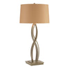 Hubbardton Forge Soft Gold Doeskin Suede Shade (Sb) Almost Infinity Tall Table Lamp