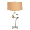 Hubbardton Forge Sterling Doeskin Suede Shade (Sb) Antasia Table Lamp