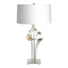 Hubbardton Forge Sterling Natural Anna Shade (Sf) Antasia Table Lamp