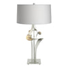 Hubbardton Forge Sterling Light Grey Shade (Sj) Antasia Table Lamp