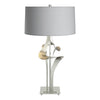 Hubbardton Forge Sterling Medium Grey Shade (Sl) Antasia Table Lamp