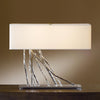 Hubbardton Forge Vintage Platinum Natural Anna Shade (Sf) Brindille Table Lamp