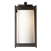 Hubbardton Forge Coastal Oil Rubbed Bronze Opal Glass (Gg) Cela Medium Outdoor Sconce