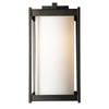 Hubbardton Forge Coastal Oil Rubbed Bronze Opal Glass (Gg) Cela Large Outdoor Sconce