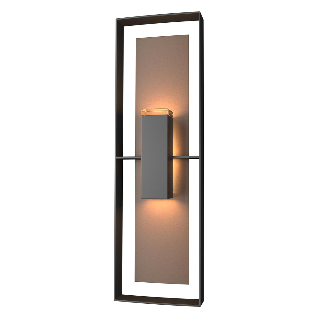 Hubbardton Forge Shadow Box Tall Outdoor Sconce