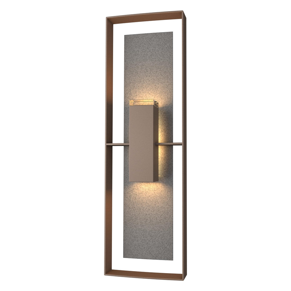 Hubbardton Forge Shadow Box Tall Outdoor Sconce