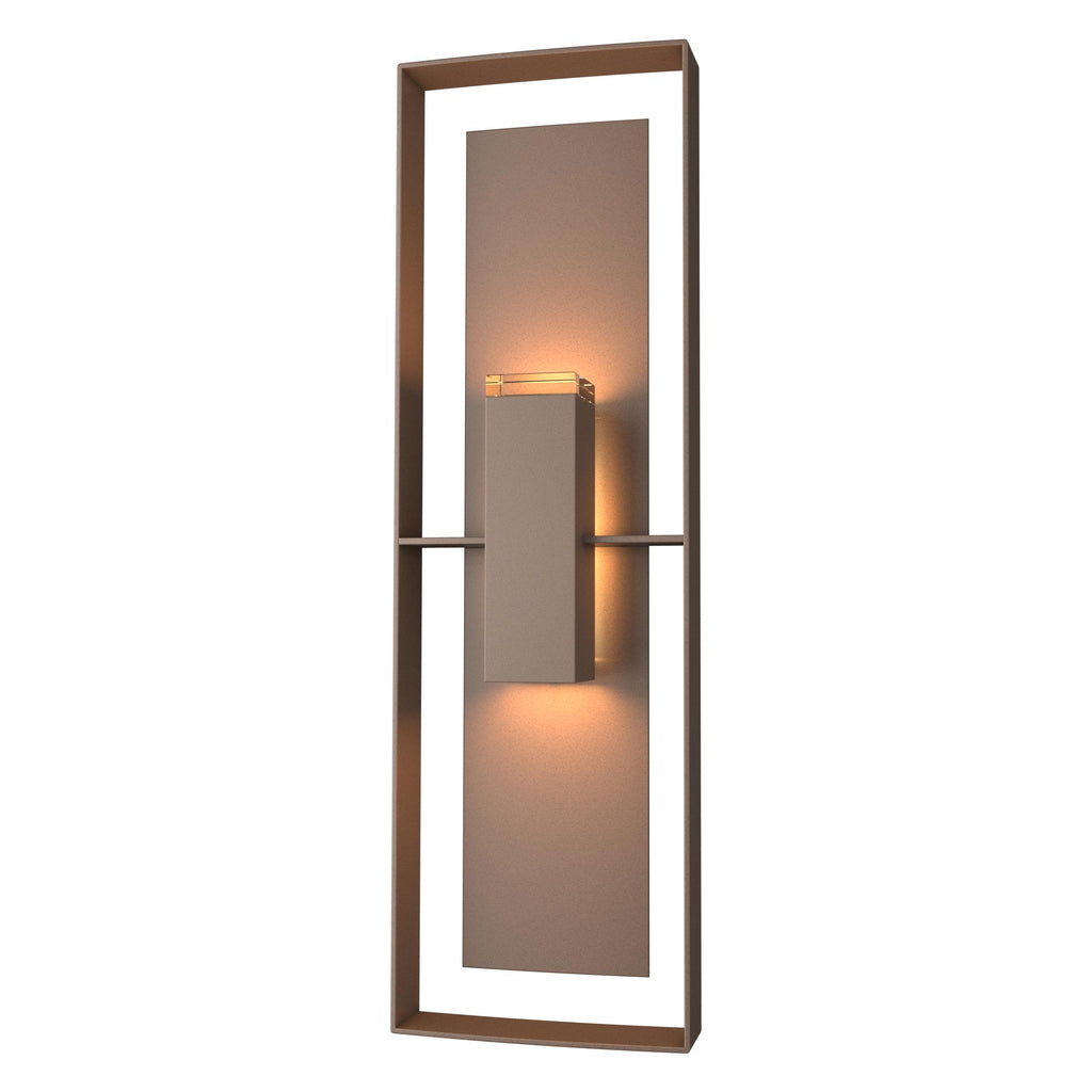 Hubbardton Forge Shadow Box Tall Outdoor Sconce