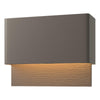 Hubbardton Forge Coastal Dark Smoke Coastal Dark Smoke Stratum Dark Sky Friendly Led Outdoor Sconce