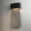 Hubbardton Forge Coastal Black Coastal Burnished Steel Stratum Large Dark Sky Friendly Led Outdoor Sconce