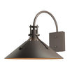 Hubbardton Forge Coastal Dark Smoke Henry Large Dark Sky Friendly Outdoor Sconce