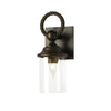 Hubbardton Forge Coastal Bronze Clear Glass (Zm) Cavo Outdoor Wall Sconce