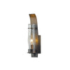 Hubbardton Forge Coastal Bronze Seeded Clear Glass (Ii) Sea Coast Small Outdoor Sconce