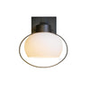 Hubbardton Forge Coastal Bronze Opal Glass (Gg) Port Small Outdoor Sconce