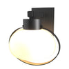 Hubbardton Forge Coastal Black Opal Glass (Gg) Port Outdoor Sconce