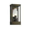 Hubbardton Forge Coastal Bronze Seeded Clear Glass (Ii) Portico Outdoor Sconce