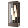 Hubbardton Forge Coastal Bronze Opal Glass (Gg) Portico Large Outdoor Sconce