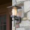 Hubbardton Forge Coastal Natural Iron Clear Glass With Opal Diffuser (Zu) Beacon Hall Outdoor Sconce