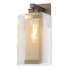 Hubbardton Forge Coastal Bronze Coastal Gold Clear Glass (Zm) Polaris Outdoor Large Sconce