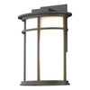 Hubbardton Forge Coastal Natural Iron Opal Glass (Gg) Province Outdoor Sconce