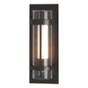 Hubbardton Forge Coastal Oil Rubbed Bronze Seeded Glass With Opal Diffuser (Zs) Torch Large Outdoor Sconce