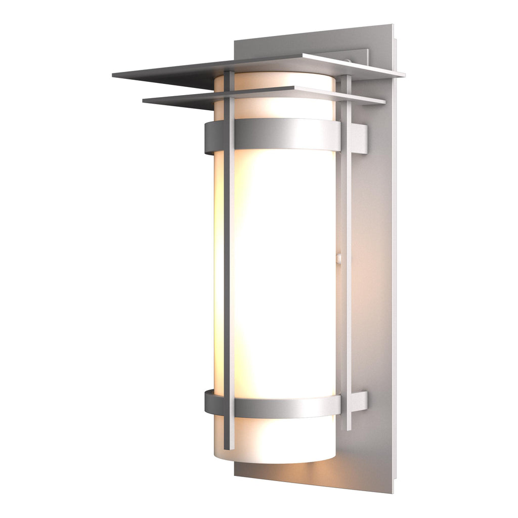 Hubbardton Forge Banded with Top Plate Outdoor Sconce