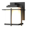 Hubbardton Forge Coastal Black Opal Glass (Gg) Tourou Small Outdoor Sconce