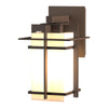 Hubbardton Forge Coastal Bronze Opal Glass (Gg) Tourou Outdoor Sconce