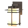 Hubbardton Forge Coastal Dark Smoke Opal Glass (Gg) Tourou Outdoor Sconce